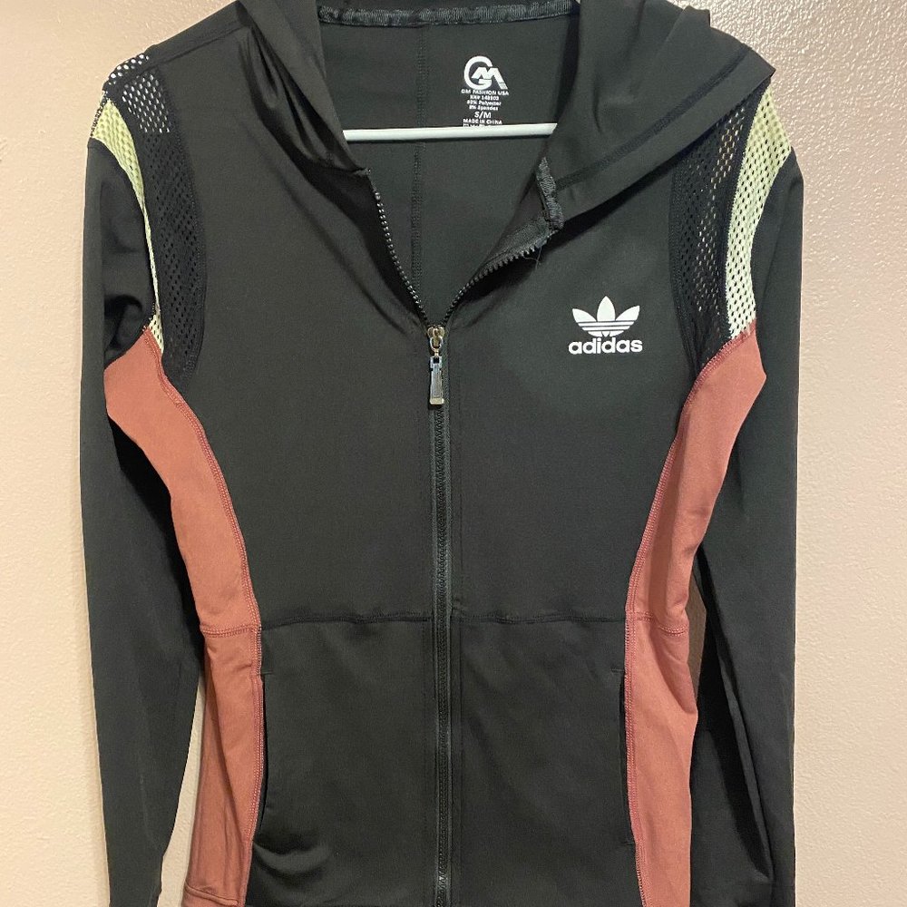 adidas zip up